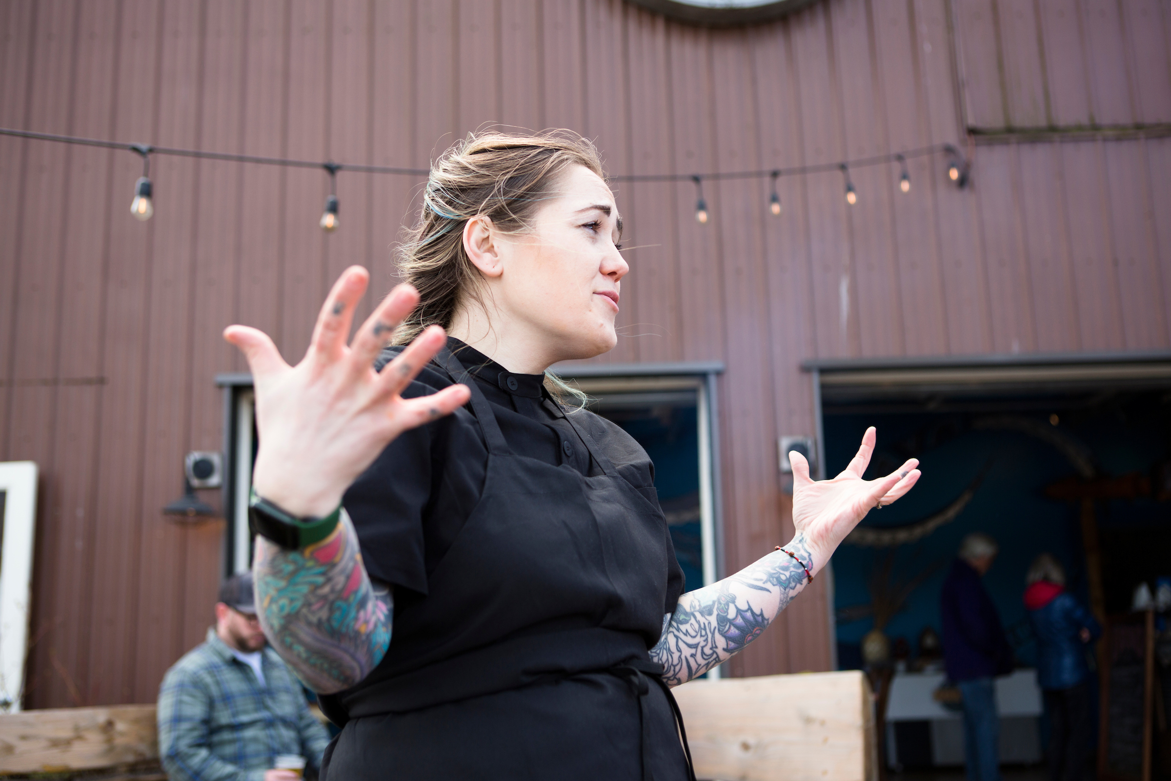 Read more about the article Chef Sara Harvey, A Wild Woman of Hood Canal